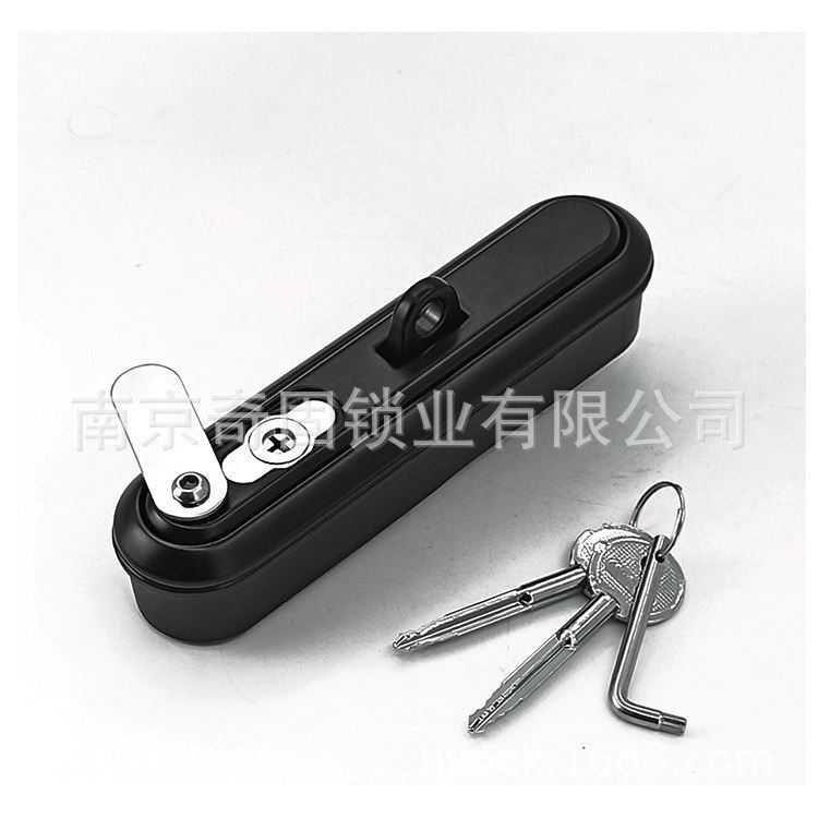 通信机柜门锁MS864锌合金通开钥匙平面锁 铁塔电力箱柜门电箱锁