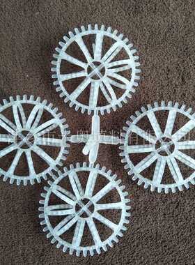 萍乡填料厂家　Φ79mmPVDF带刺花环 　塑料花环直销