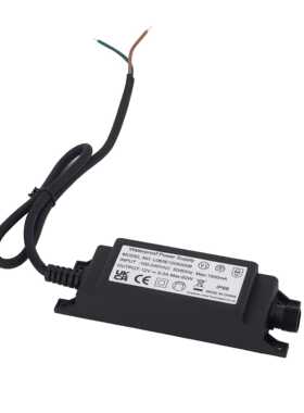 英规IP68防水电源12V5A 60W防淋雨适配器CE认证户外灯具灯带电源
