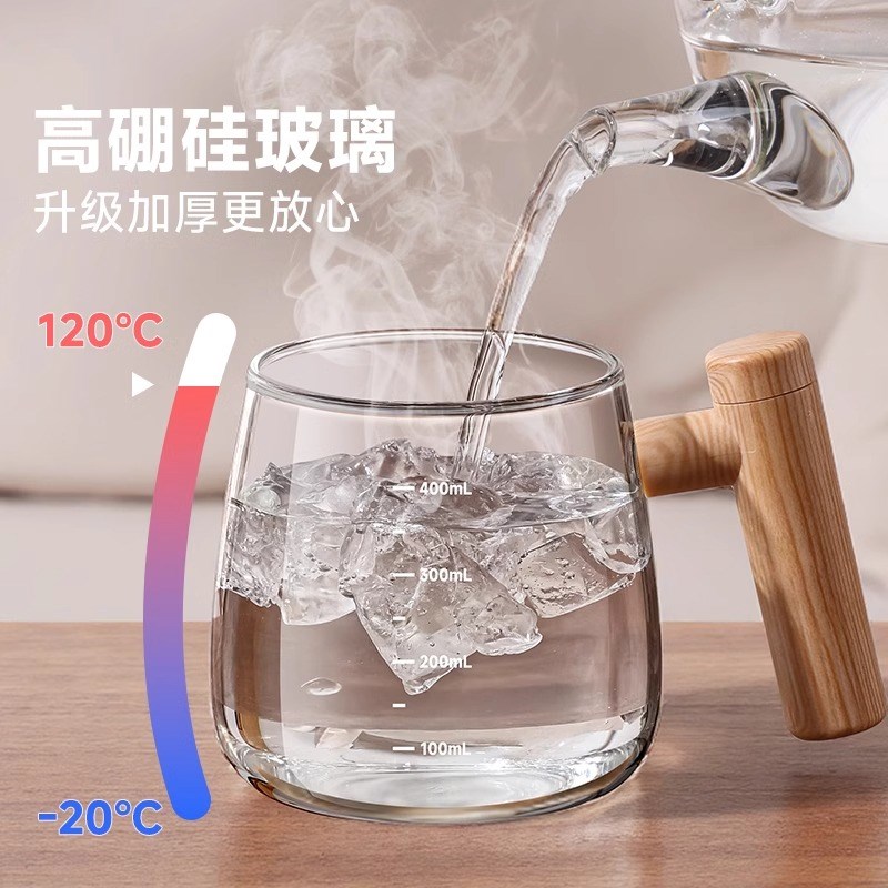 2025新款全自动搅拌杯电动咖啡杯玻璃带刻度充电款豆浆奶粉摇摇杯