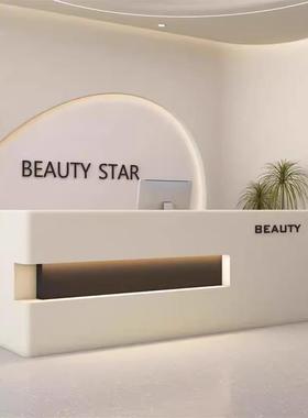 美容院吧台收银台饭店餐饮店民宿服装店接待台公司酒店前台咨询台