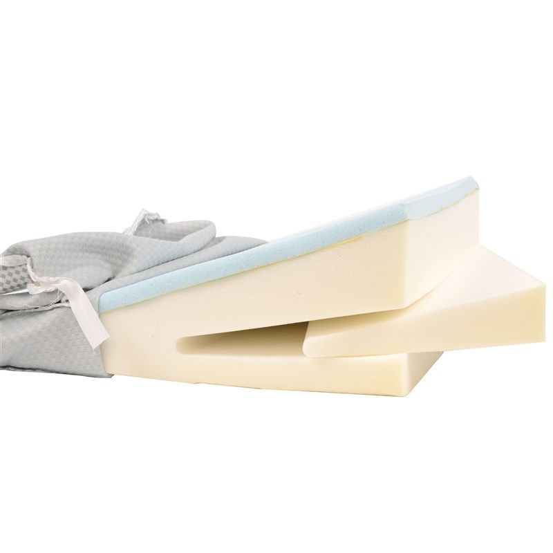 老人床上靠垫腰背靠枕胃食管斜y坡垫反流床头三角垫靠背垫孕妇斜