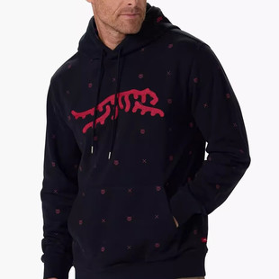 25FW日韩新款sundayred老虎伍兹高尔夫球男士长袖加绒连帽衫卫衣