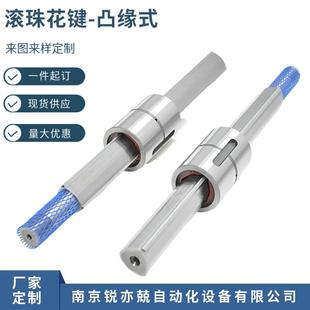 滚珠花键GJZG16 高扭矩LBS40 60滚动花键副