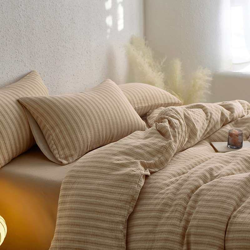 2025新款A类全棉双层绉纱布被套单件纯棉母婴单独被罩150*200*230,电子元器件市场,其它元器件,淘宝优惠券,粉丝福利购,淘宝优惠卷