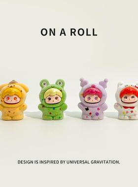 迷你可爱治愈系工位显示器桌面装饰摆件车载植绒玩偶三丽鸥公仔