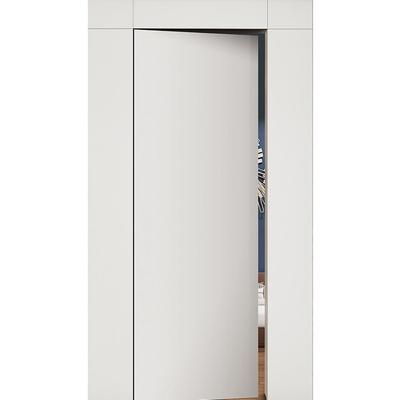 隐形门卧室门木门背景墙客厅格栅涂料衣帽间卫生间墙面暗门隐藏门