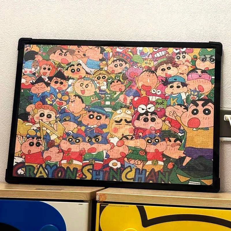 拼图相框1000片裱框70×50厘米通用框架裱框75x50挂墙大尺寸空框