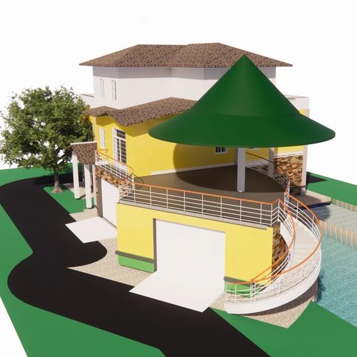 revit建模基础与实战教程成品BIM2020版本参考模型送PDF教程