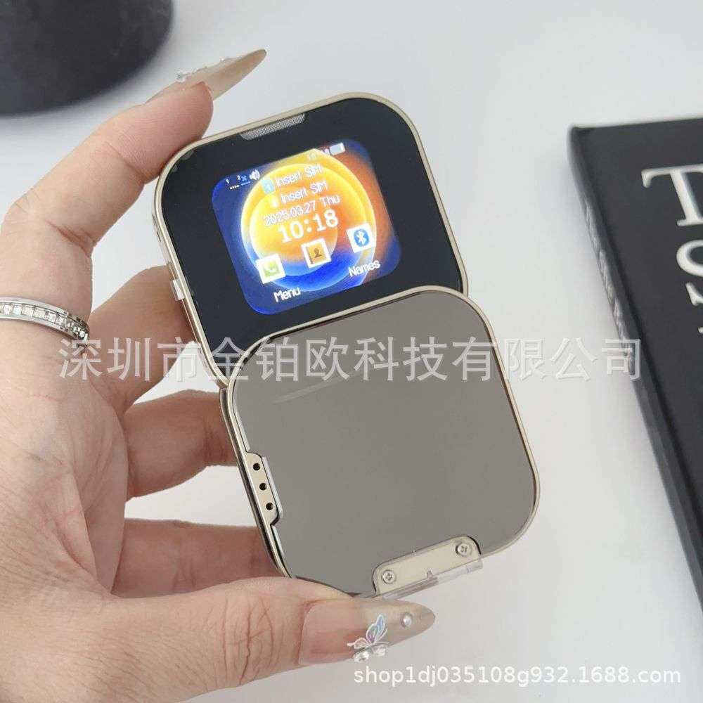 i19rotate旋转折叠手机跨境热销双卡双待触屏mini备用机多国语言