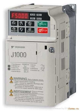 安川系列CIMR-JB4A0001BBA/400V/0.2KW全新小型简易型变频器