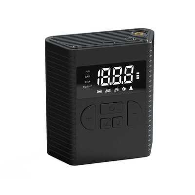 12V4000mA大容量电池便携式高清LED彩屏显示带照明灯充气泵打气泵