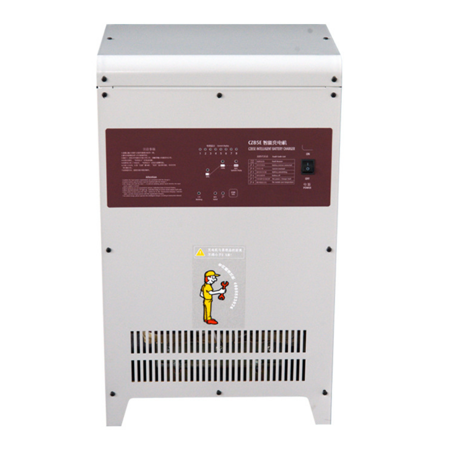 SN施能CZB5E-E48V50/55A全自动充电机堆高车铅酸电瓶充电机可开票