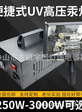 宇固 UV固化灯250瓦大功率uv油墨手持紫外线灯无影胶固化灯