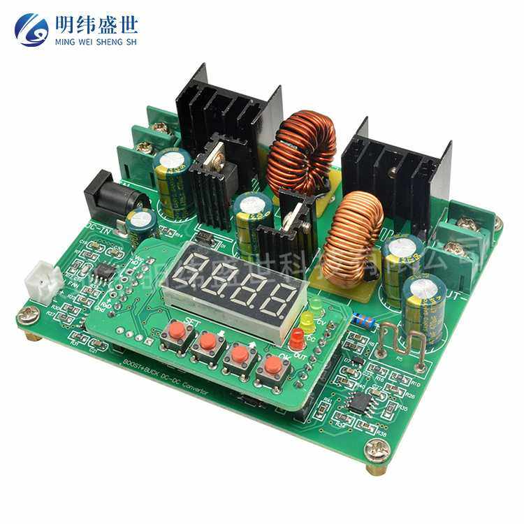 D3806数控直流稳压恒流电源 可调升降压电源模块板 38V6A电源模块