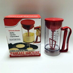 漏杯商用家用搅拌面糊器煎饼漏面器 网红煎饼果子漏面m器手持式