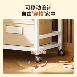 钢制储物柜e带门餐边柜客厅卧室落地书柜酒柜家用厨房多层收纳架