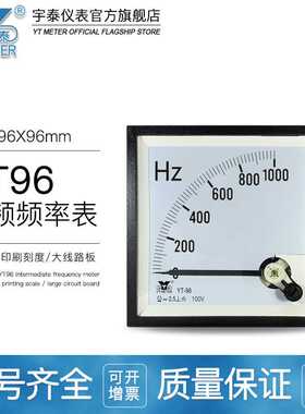 CP96中频频率表电压100V 500HZ 1000HZ 2000HZ 3000HZ DH96指赫兹