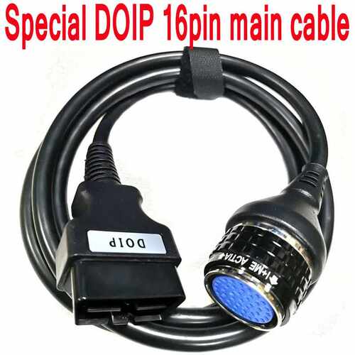 DOIP 16PIN主线用于MB Star SD C4 OBD II测试缆车适配器诊断工具