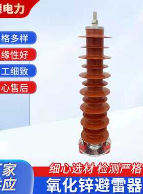 户外35KV高压避雷器HY5WZ（X）-51/134风力发电用氧化锌避雷器