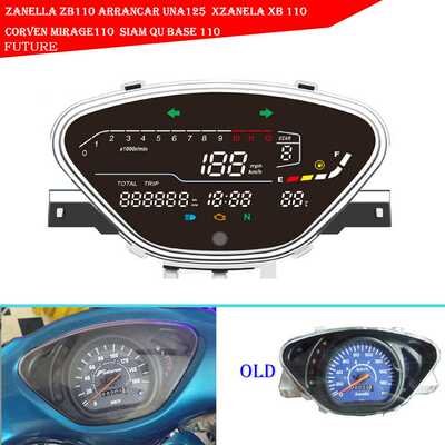 阿根廷Kymco visar  Zanella ZB110 Xb110、Corven Mirage110仪表