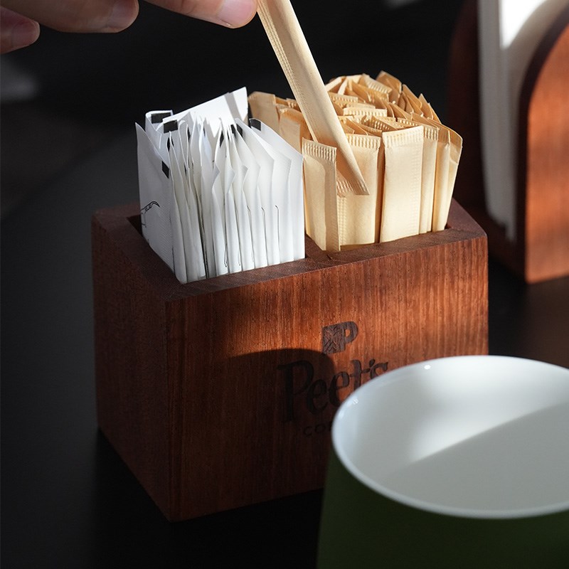 牙签筒2024h新款餐饮饭店专用牙线二合一收纳盒餐桌商用装高级盒