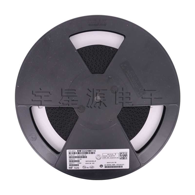 NVMFS5C426NAFT1G DFN-5 5C426N N沟道 40V 235A MOS管