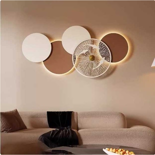 创意轻奢餐厅铁艺壁饰客厅电视背景墙挂饰格栅墙面装饰挂件高级感