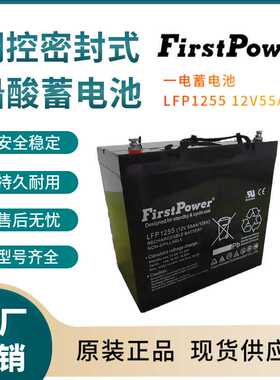 一电蓄电池FP1255 12V5H 风能储电 光伏储能 风力发电三年