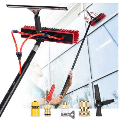 26-60 FT Solar Panel Cleaning Kit, Window Cleaning Systen