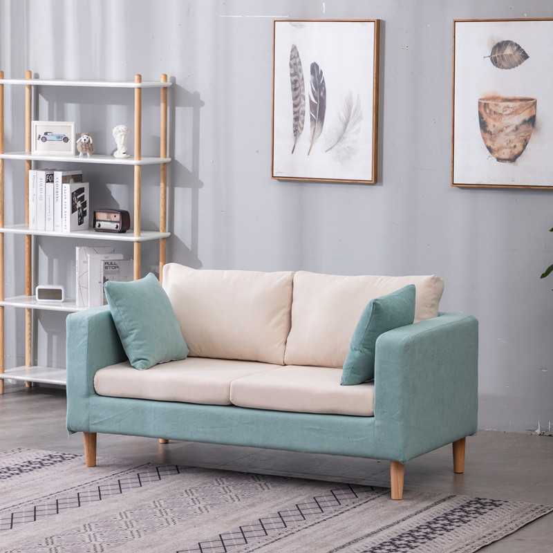 休闲布艺沙发组合客厅家具现代简约小户型三人位可拆洗厂家包邮