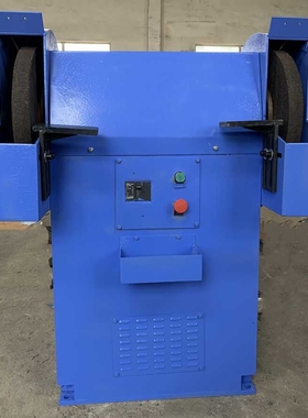 M3040A它驱式双工位砂轮机400型4kw工件打磨连续作业铸铁件吸尘