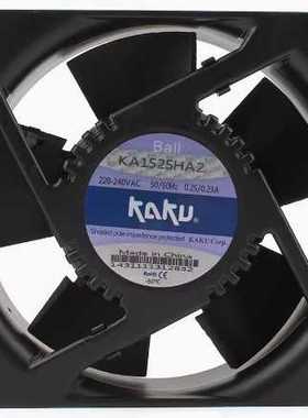 原装KAKU卡固KA1525HA2 AC220V轴流风机15050控制柜散热风扇