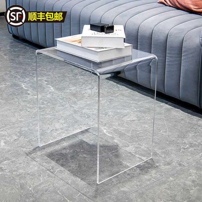 亚克力极简轻奢沙发小边几边桌简约客厅网红飘窗茶几北欧透明角几,基础建材,脚轮/万向轮,淘宝优惠券,粉丝福利购,淘宝优惠卷
