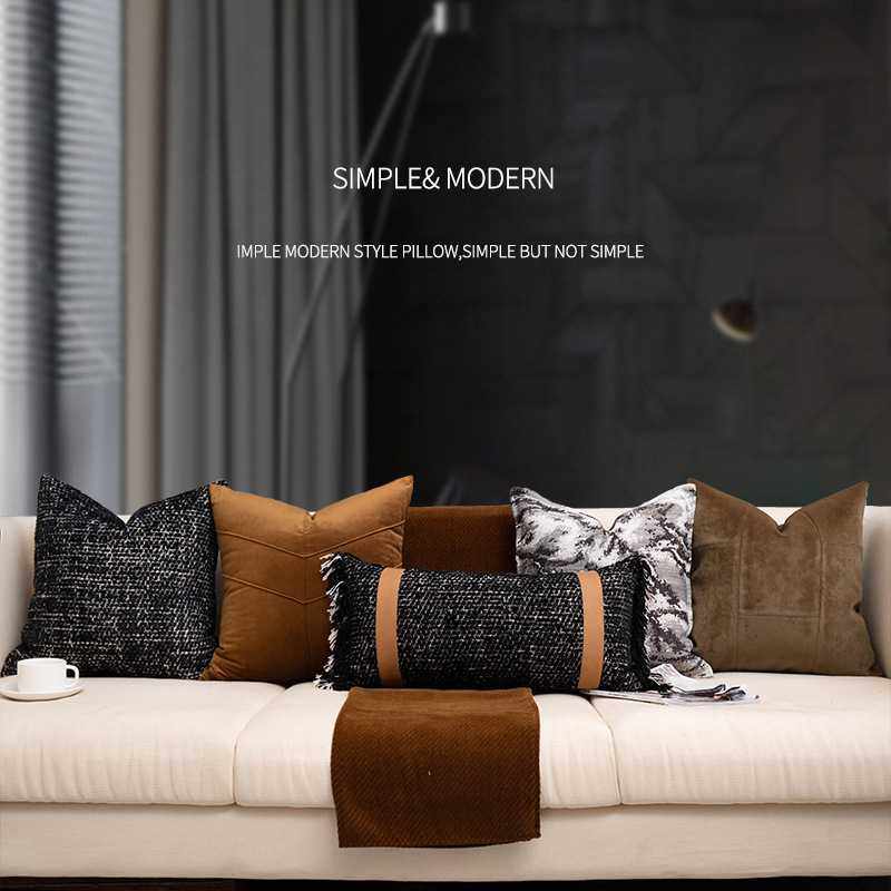 现货供应酒店别墅靠垫家居卧室咖色沙发组合搭配抱枕套床上用品,基础建材,脚轮/万向轮,淘宝优惠券,粉丝福利购,淘宝优惠卷