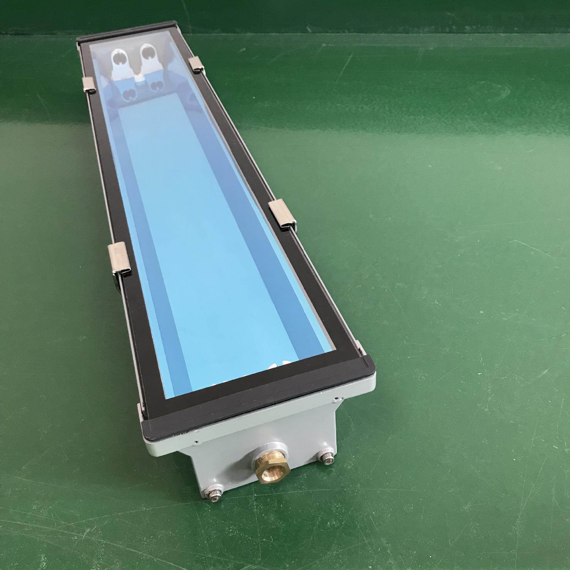 应急双管铝合金三防灯T5压铸铝三防灯荧光灯0.6米LED铝合金三防灯