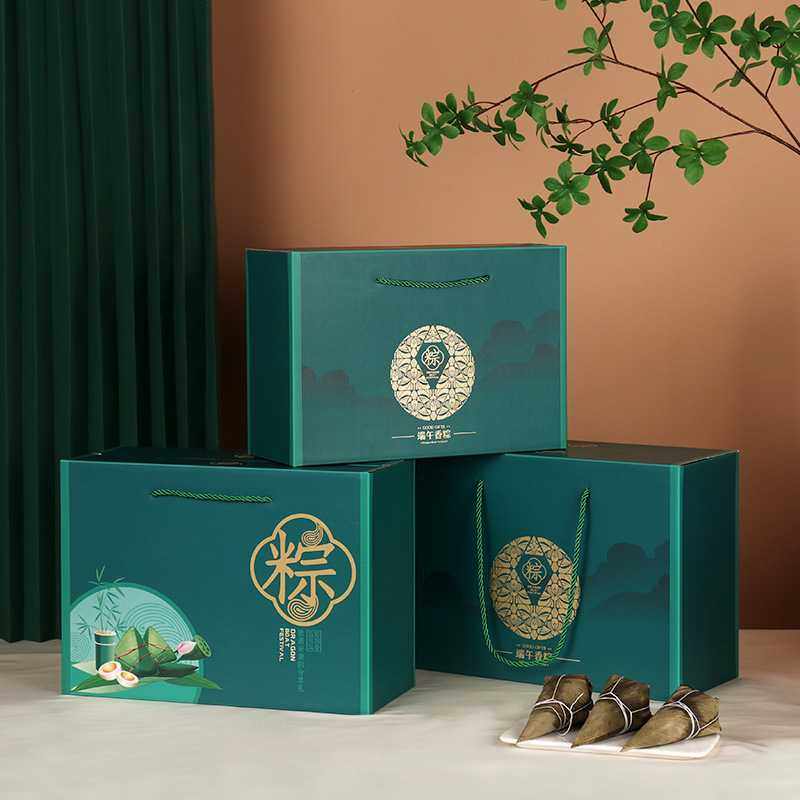 2025新款端午粽子包装盒礼品盒子咸鸭蛋外包装空盒子现货礼盒