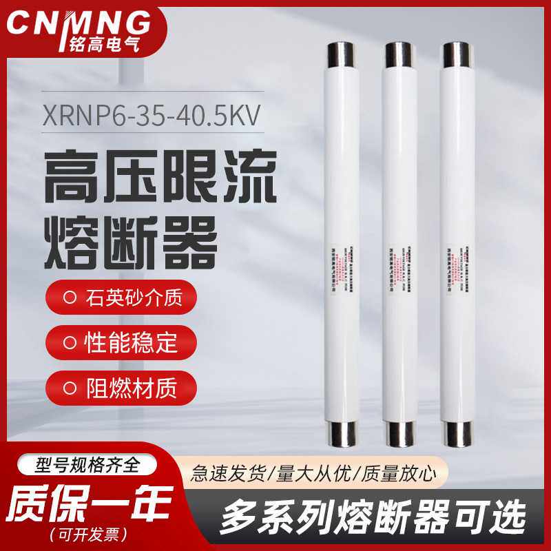 互感器保护用高压限流熔断器XRNP6-35-40.5KV户内PT保险管0.5A1A2