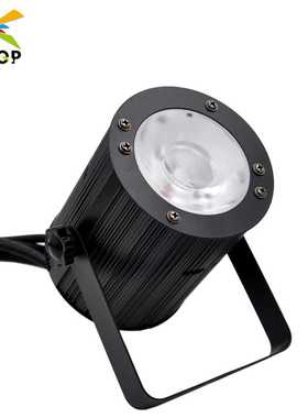 TIPTOP迷你舞台DMX帕灯50瓦COB手拉手铸铝Par 50W冷白暖白RGBW