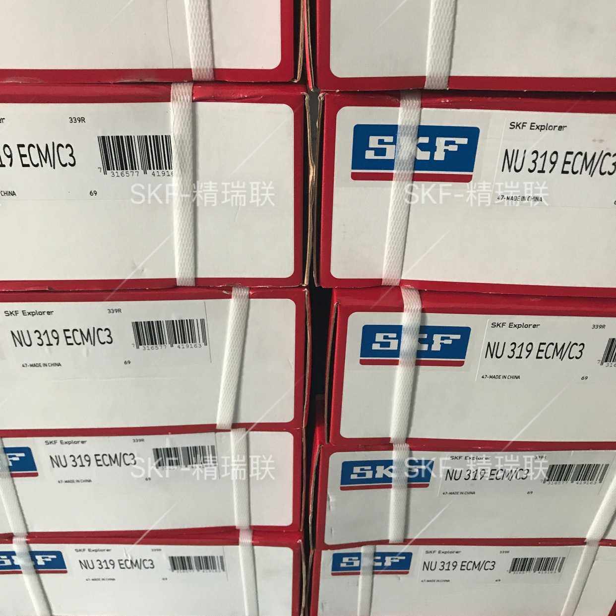 瑞典【轴承】NU319ECM/C3 圆柱滚子【【轴承】】 现货供应