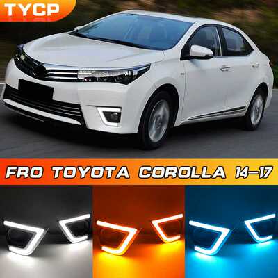 适用于丰田14-17款卡罗拉日行灯 Corolla daytime running lights