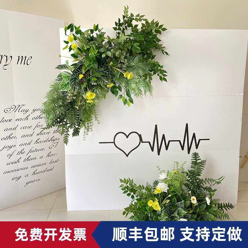 婚庆礼活动签到背景布置大挂花花花材绢花森系角花装饰,3C数码配件,摄像机配件,淘宝优惠券,粉丝福利购,淘宝优惠卷