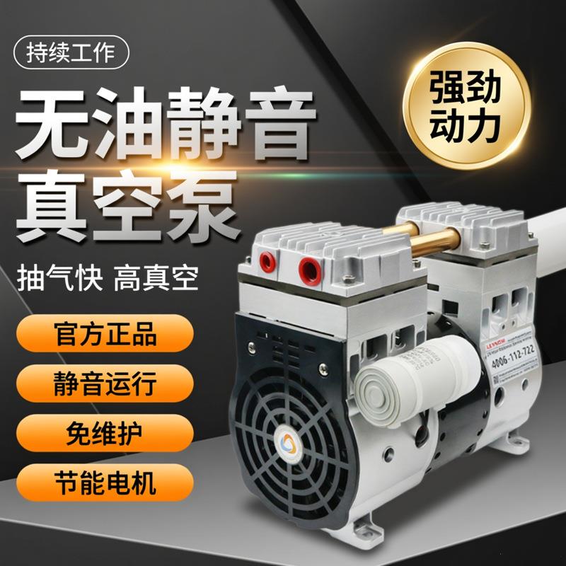 荣格无油真空泵小型气泵抽真空泵工业用负压大吸力实验室强力