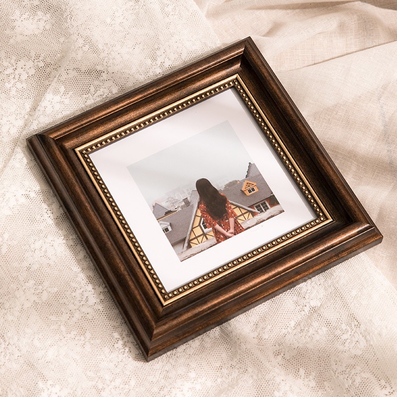 美式复古相框摆台6寸7寸8寸10寸12寸洗照片做成相框装裱画框框架