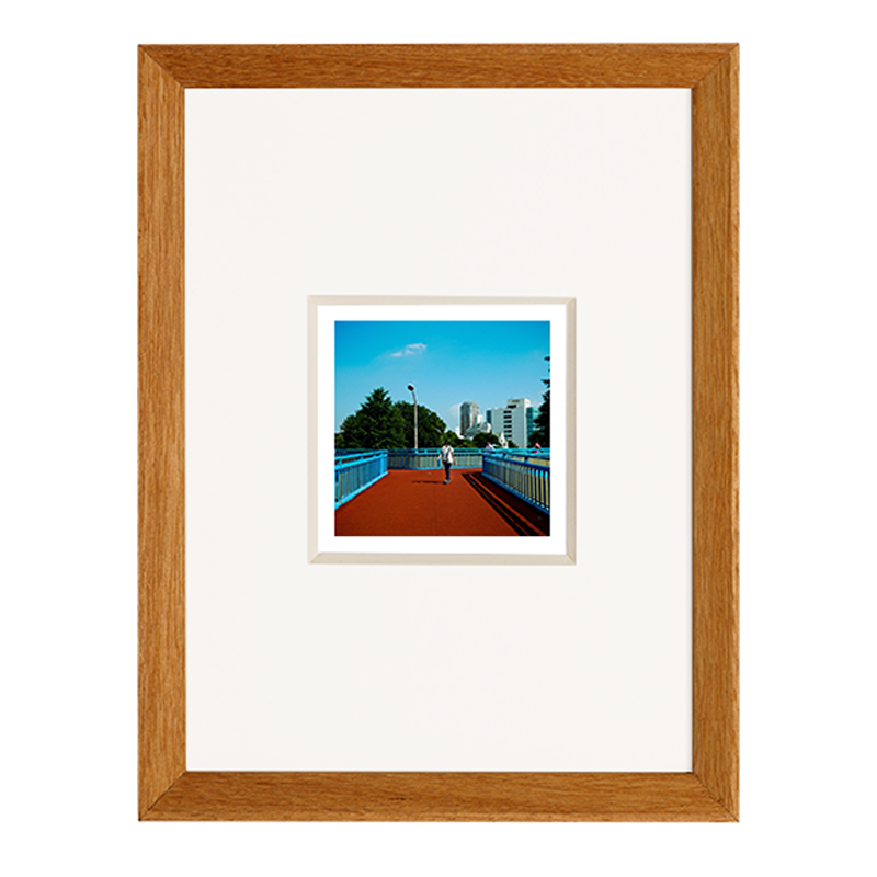 鲁大爷实木精致照片相p框框摆台打印结婚照7寸八寸婚纱照儿童成长