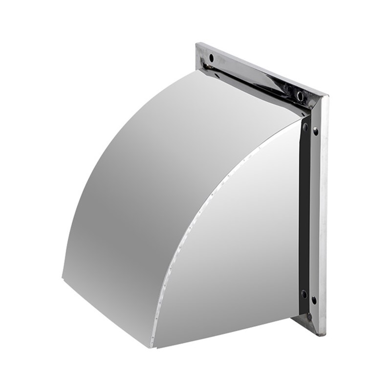 不锈钢外墙防f风罩防雨罩厨房排风扇通风口风帽出风口方形排气扇
