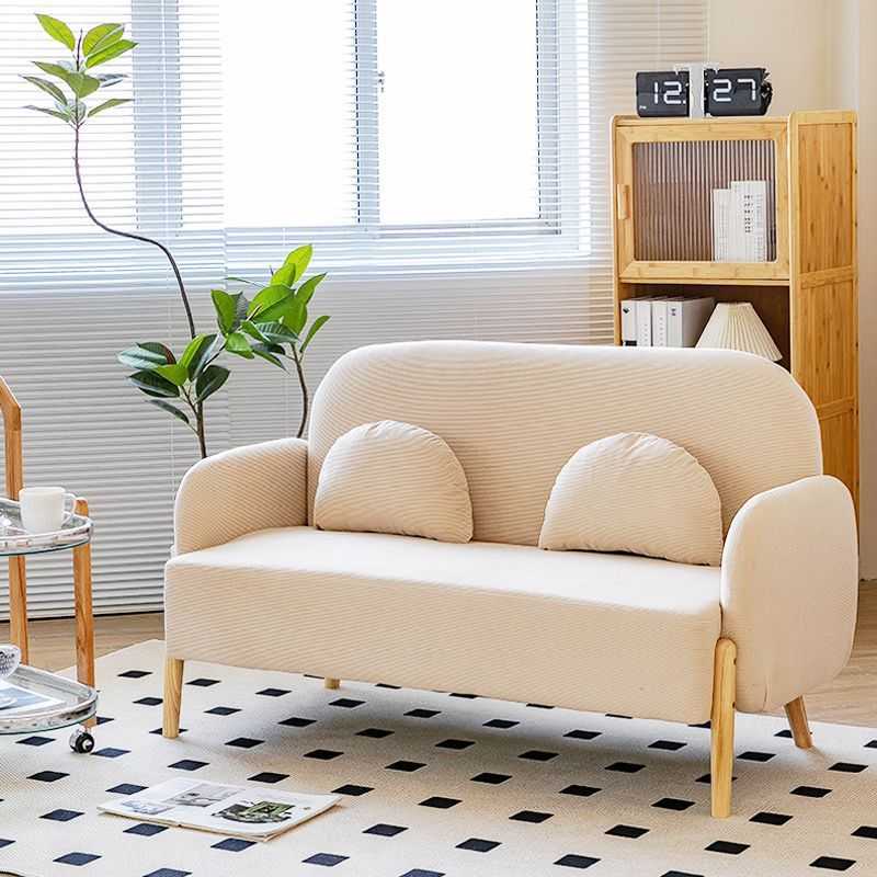 北欧单人沙发椅简约现代小户型客厅双三人沙发组合网红服装智高圆