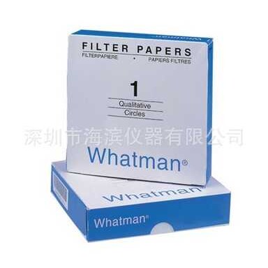 WHATMAN GRADE1定性滤纸1001-110  110MM定量过滤纸