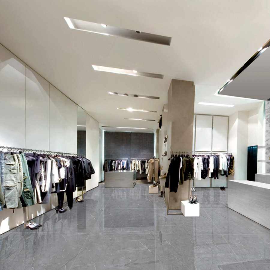 900*900灰色通体大理石瓷砖客厅阳台餐厅卫生间地面砖地砖