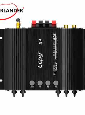 LP-X4 车载蓝牙功放2.1声道usb插卡 12V汽车功放机